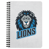 Lions Spiralbound Notebook