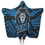 Lions Hooded Blanket