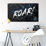 Lions Roar Wall Flag