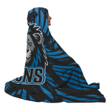 Lions Hooded Blanket