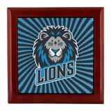 Lions Jewelry Box